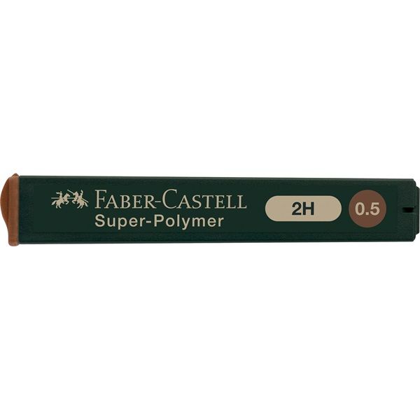 Faber-Castell Super-Polymer 0,5 mm 2H 12 db nyomósirón betét