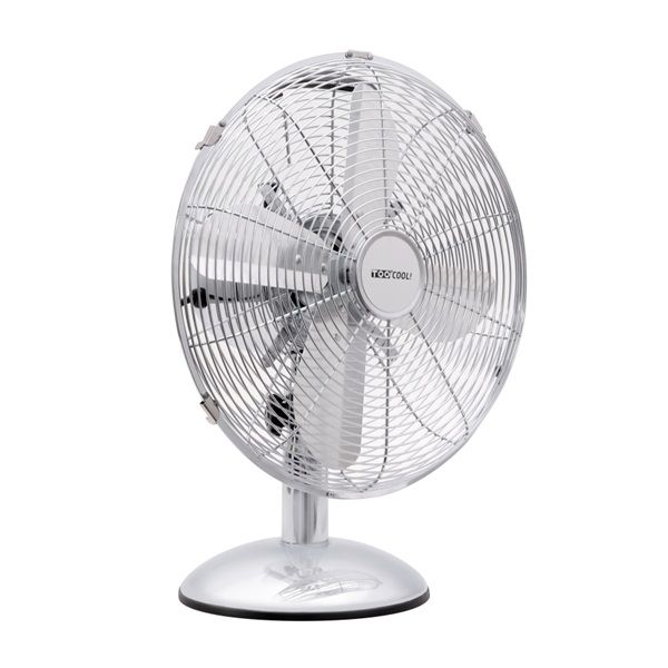 TOO FAND-30-300-M ezüst, 30 cm, sebességfokozat száma:3, 35 W, asztali ventilátor