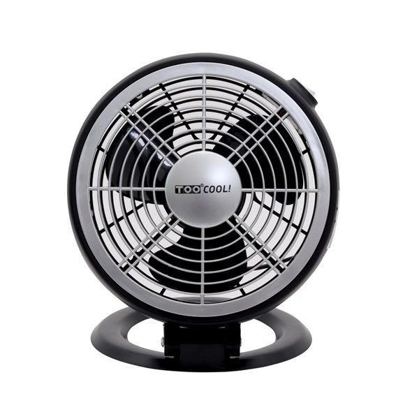 TOO FAND-18-111-BS fekete, 18 cm, sebességfokozat száma:1, 25 W, asztali ventilátor