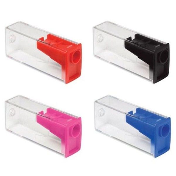 Faber-Castell 125LV tartályos átlátszó színes hegyező