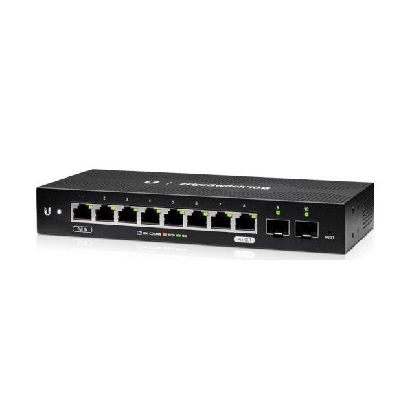 Ubiquiti ES-10X Edgeswitch 10X 8GbE LAN 2xGbE SFP port managed switch