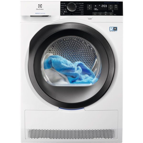 Electrolux EW8H259ST fehér, 9 kg, hőszivattyús, szárítógép
