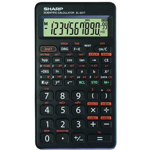 Sharp EL-501TBWH 146 funkciós tudományos számológép