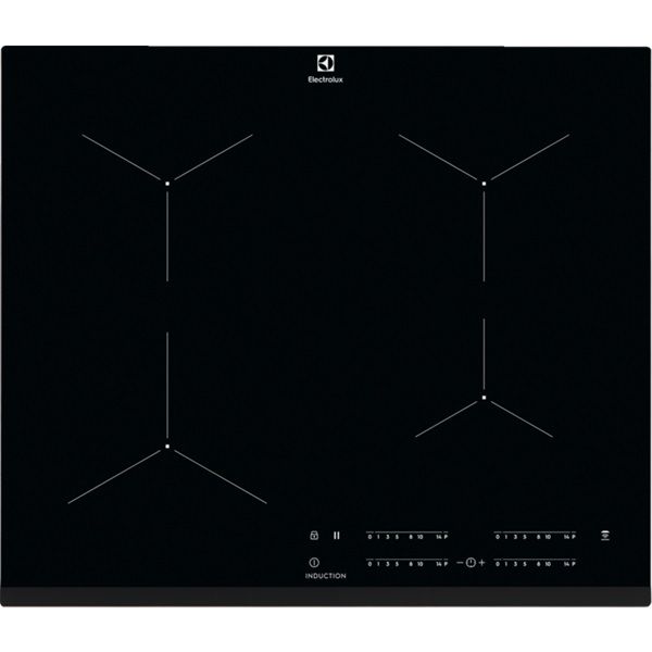 Electrolux EIT61443B fekete, beépíthető, indukciós, főzőzóna: 4, beépíthető méret: 56cm, főzőlap