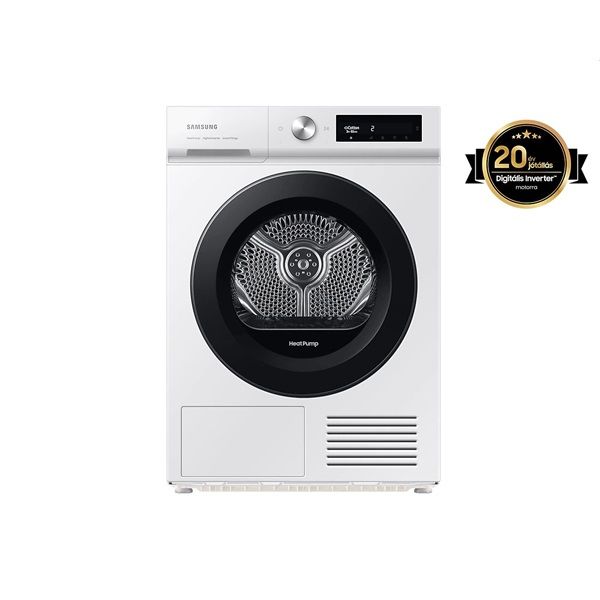 Samsung DV90BB5245AWS6 fehér, 9 kg, hőszivattyús, szárítógép
