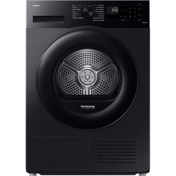 Samsung DV90DG52A0ABLE fekete, 9 kg, hőszivattyús, szárítógép