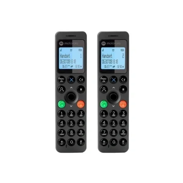 Motorola DOT202 fekete dect telefon