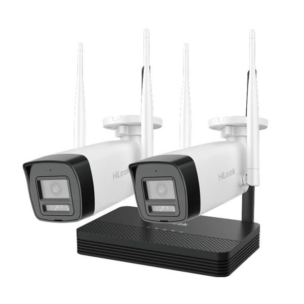 HiLook DS-J142I(STD)/IKS-2042BH-PH/W /2x2MP 2,8mm csőkamera+1xNVS/ EasyLink IP Wifi Szett