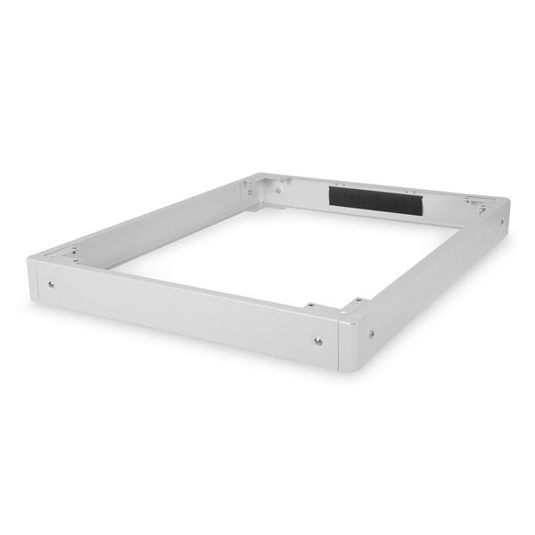 DIGITUS DN-19 PLINTH-8/10-N1 800x1000mm szürke alapzat Unique/Dynamic Basic/Varioflex-N szekrényhez