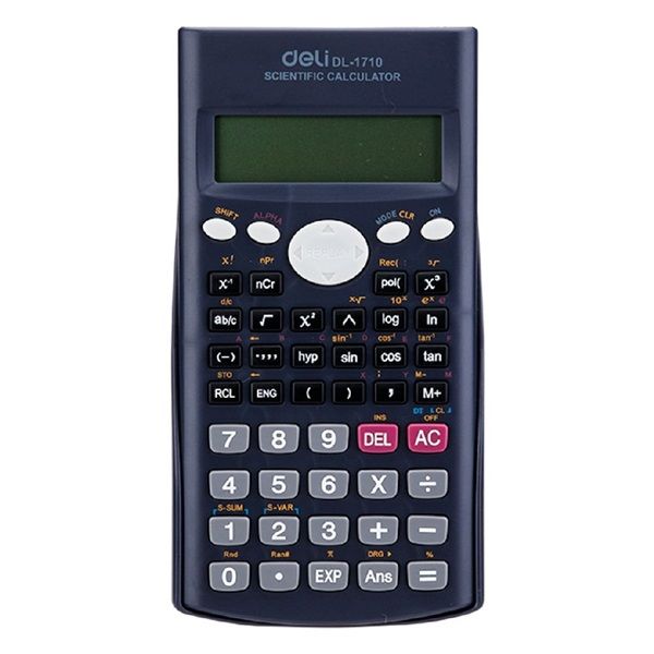 Deli Core DL-1710 240 funkciós fekete tudományos számológép