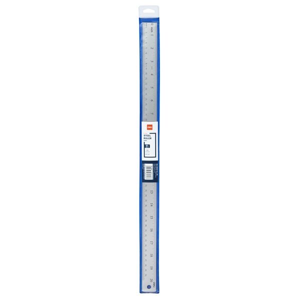 Deli 50 cm fém vonalzó