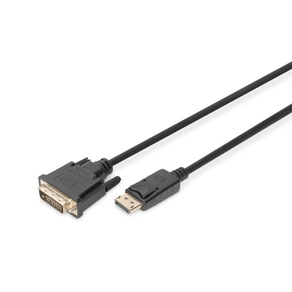 DIGITUS Full HD 60Hz Dual Link 1.1a DisplayPort - DVI-D kábel 2m