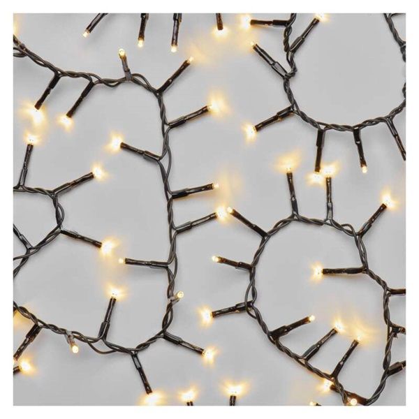 Emos D4BW03 12m/600LED/kül-beltéri/időzítős/meleg fehér/süni karácsonyi LED fényfüzér