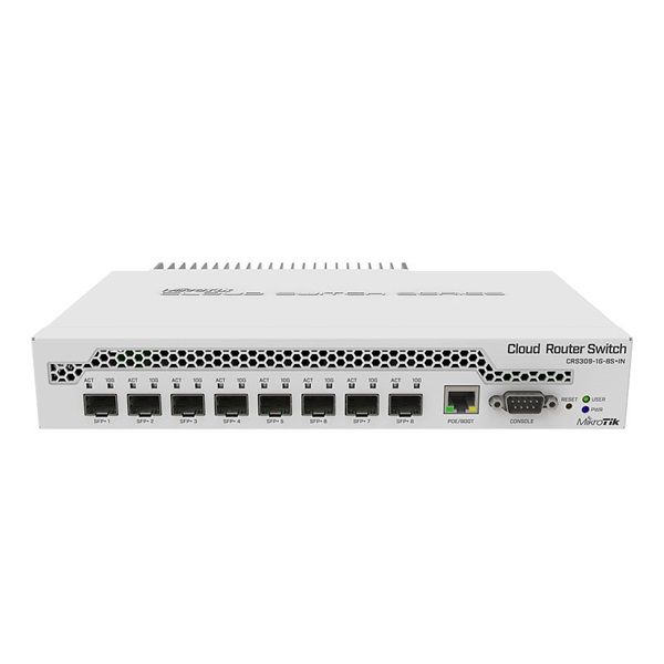 MikroTik CRS309-1G-8S+IN 1xGbE LAN 8x10GbE SFP+ port Cloud Router Switch