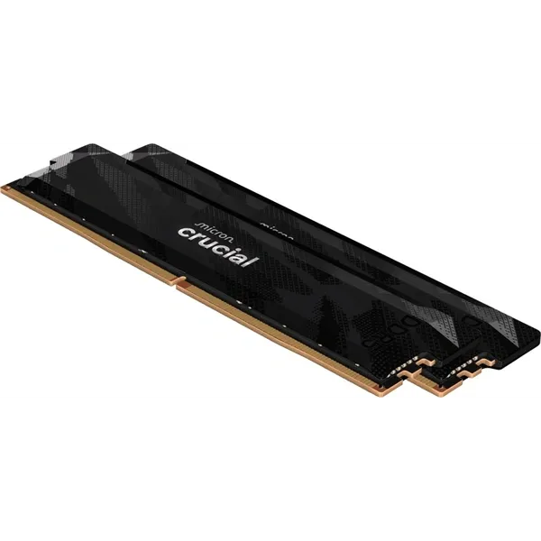 Crucial 64GB 6400MHz DDR-5 Pro (Kit! 2db 32GB) (CP2K32G64C40U5B) fekete memória