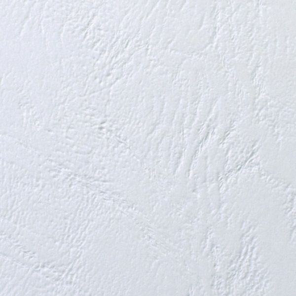 GBC A4 bőrhatású 100db-os fehér hátlap