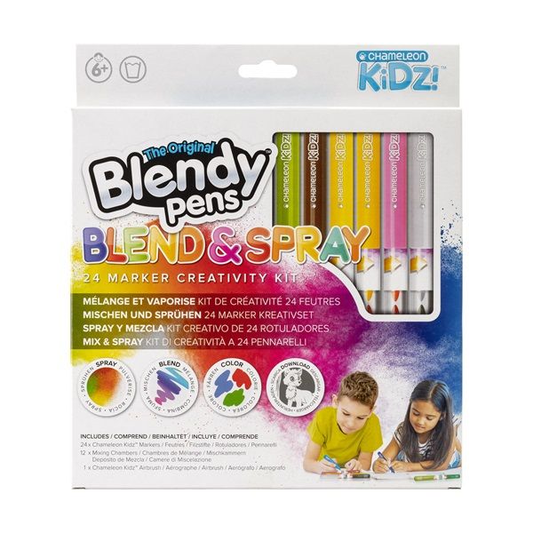 Blendy Pens Blend &amp; Spray szett 24db filctoll