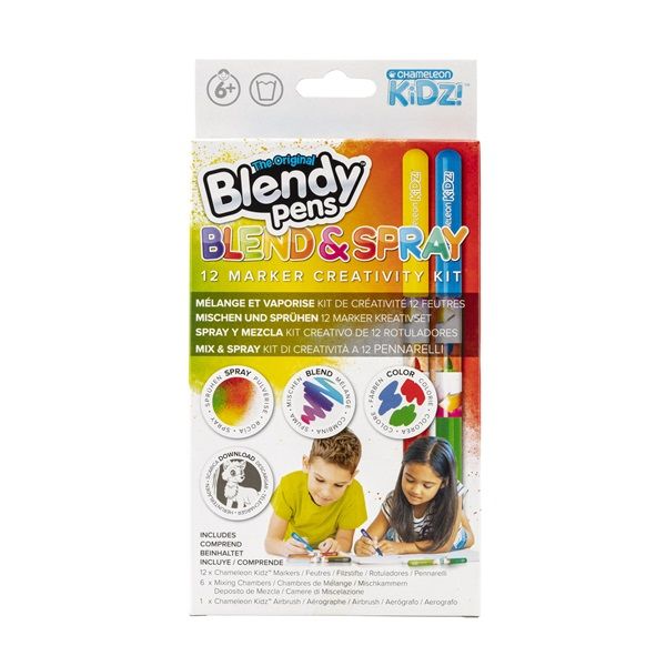 Blendy Pens Blend &amp; Spray szett 12db filctoll
