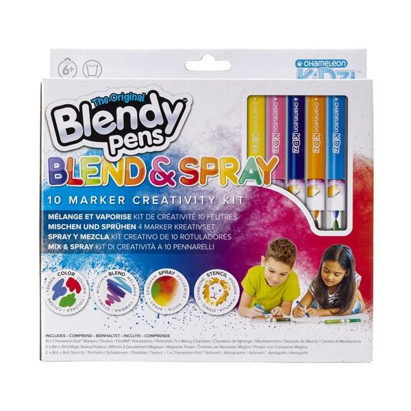 Blendy Pens Blend &amp; Spray szett 10db filctoll