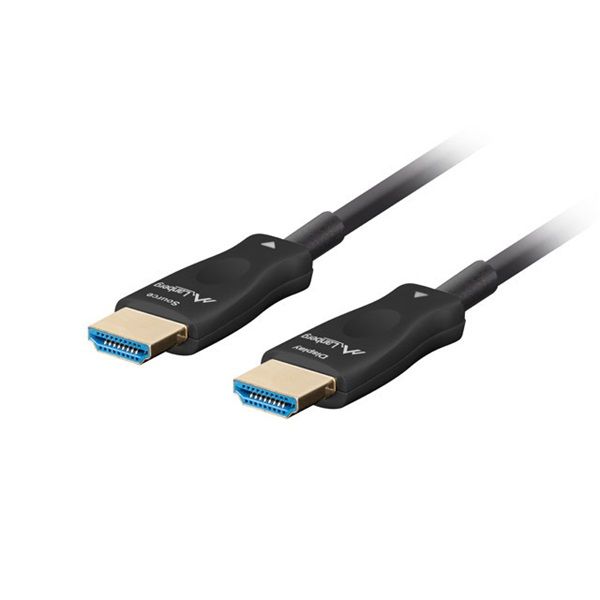 Lanberg CA-HDMI-30FB-1000-BK 100m HDMI 2.1 apa-apa fekete AOC kábel