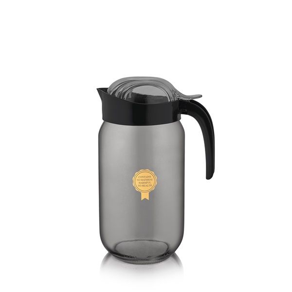 IRIS C-00504 Black Pearl fekete üvegkancsó 1.000ml