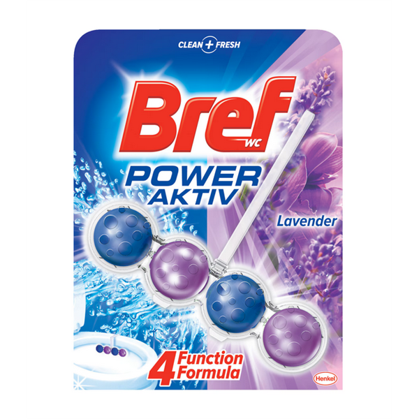 Bref Power Aktív levendula 50 g wc illatosító
