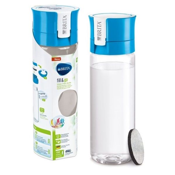 Brita Fill&amp;Go Vital vízszűrős kulacs 600ml kék