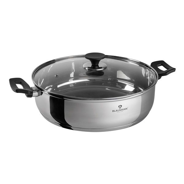 Blaumann BL-3860 5,8L Gourmet Line 30 cm fedővel alacsony lábas