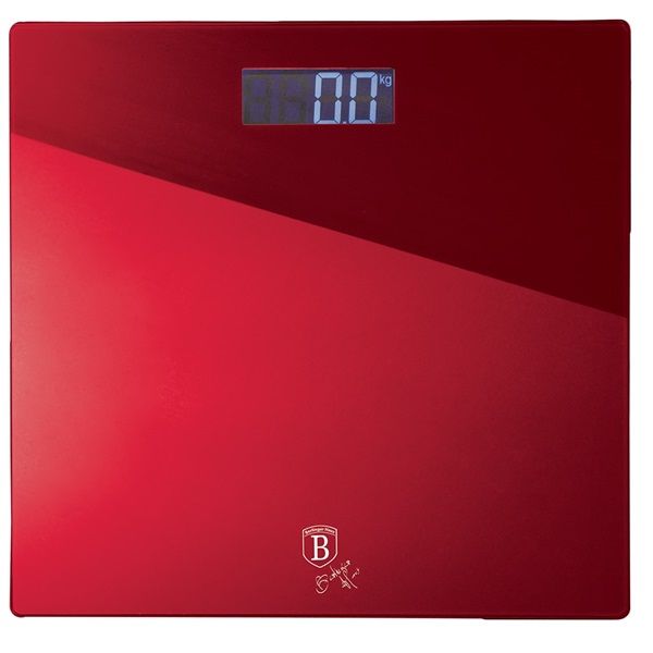 Berlinger Haus BH/9351 burgundi 150 kg kapacitású személymérleg