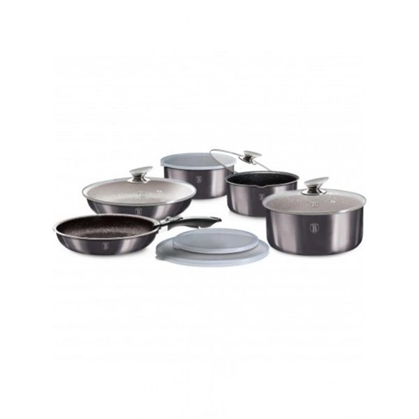 Berlinger Haus BH/6910 Metallic Line Carbon Pro Edition 12 részes edénykészlet