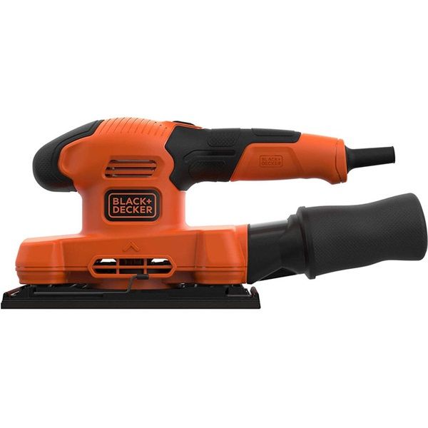 Black&amp;Decker BEW220KAX-QS 150W kofferban 10 db csiszolópapírral vibrációs csiszoló