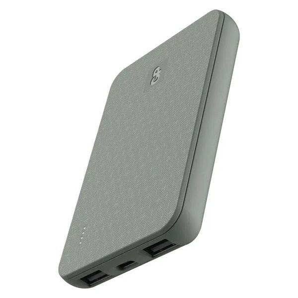 GP B+ Series, 5 000 mAh, 12 W, zöldesszürke powerbank