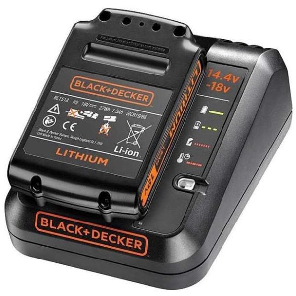 Black&amp;Decker BDC1A Li-Ion 18V akkumulátor töltő