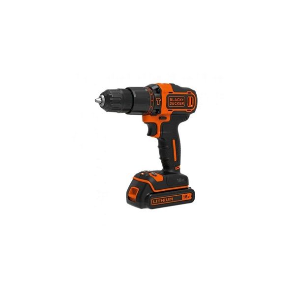 Black&amp;Decker BDCHD18K 18V 1,5Ah kofferben akkus ütvefúró-csavarozó