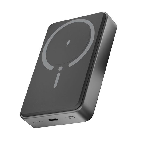 AVAX PB300 FREELY 15W Mágneses Vezeték nélküli Powerbank 10.000mAh + 20W USB-C (PD3.0), fekete