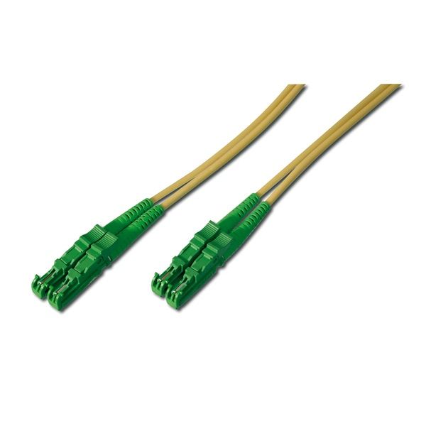 DIGITUS AL-9E2000-01I Duplex 2xE2000(APC) + 2xE2000(APC) monomódusú OS2 9/125 LSOH 1m optikai patch kábel