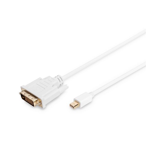 DIGITUS Full HD 60Hz Dual Link 1.1a mini DisplayPort - DVI-D kábel 2m