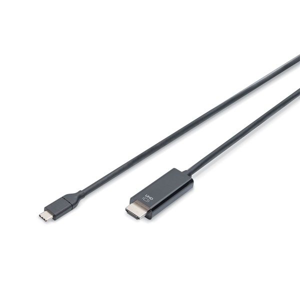 DIGITUS UHD 4K 60Hz aranyozott HDMI - USB type-C kábel 5m