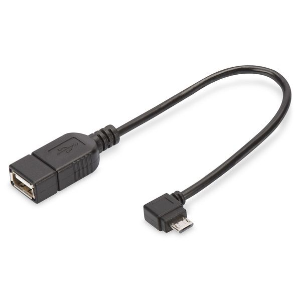 DIGITUS OTG 2.0 micro USB B - USB A anya Adapter