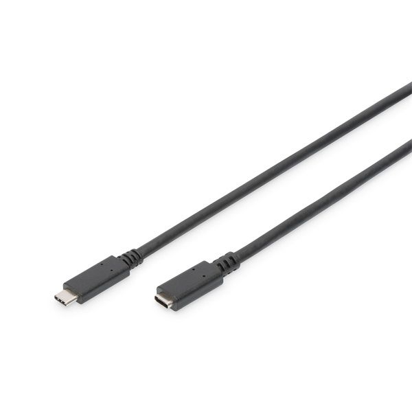 DIGITUS SuperSpeed UHD 4K 3.1 Gen2 USB Type-C hosszabbító kábel 2m