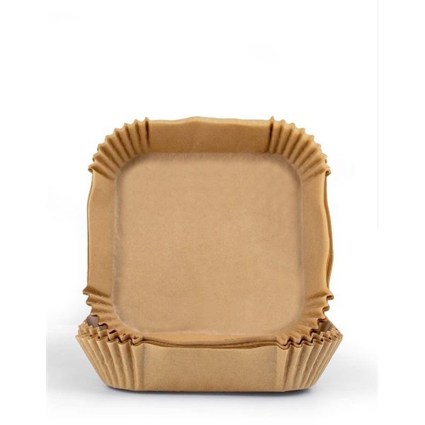 IRIS AFP-23-N Olaj nélküli sütőhöz (air fryer)/ négyzet/  23 cm-es / 50 db / csomag  sütőpapír