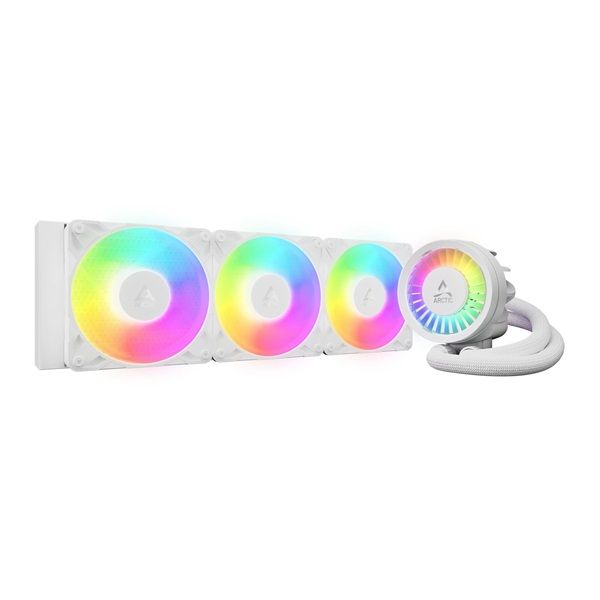 Arctic Liquid Freezer III Pro 420 A-RGB fehér vízhűtéses processzor hűtő
