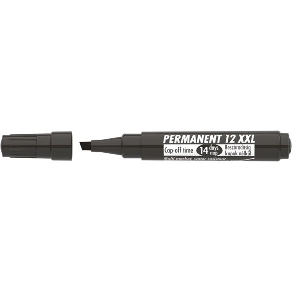 ICO Permanent 12 XXL fekete marker