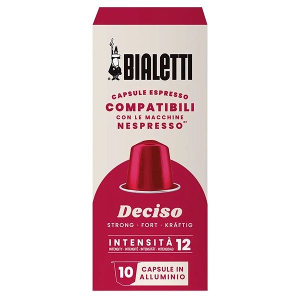 Bialetti Nespresso kompatibilis  DECISO 10db kávékapszula