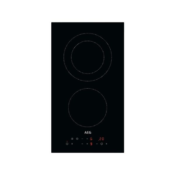 AEG HRB32310CB fekete, beépíthető, elektromos üvegkerámia, főzőzóna: 2, beépíthető méret: 27cm, főzőlap