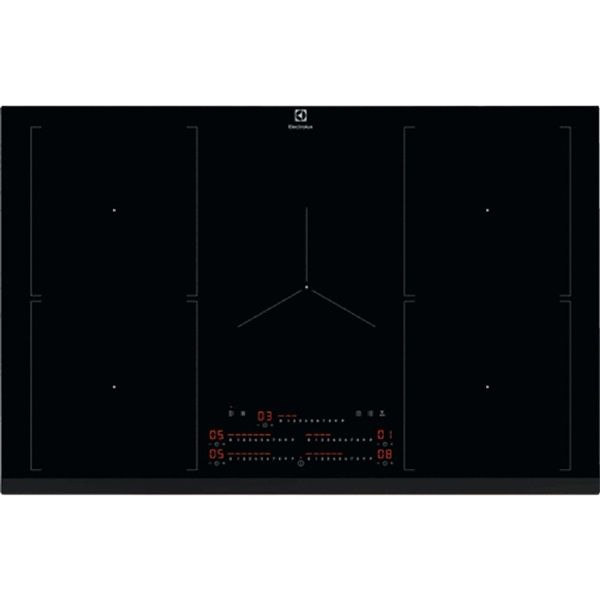 Electrolux EIV84550 fekete, beépíthető, indukciós, főzőzóna: 5, beépíthető méret: 75cm, főzőlap
