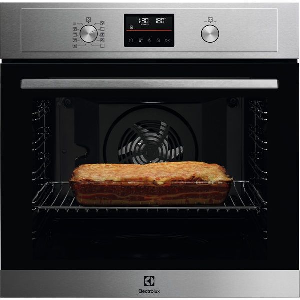 Electrolux EOF4P56X inox, beépíthető, sütőtér: 72L, grill, légkeverés, pirolitikus, sütő