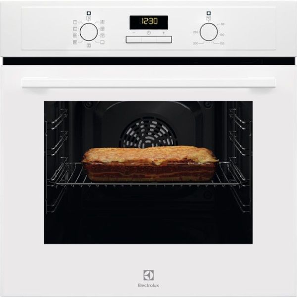 Electrolux EOF3H40BW fehér, beépíthető, sütőtér: 65L, grill, légkeverés, sütő