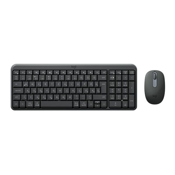 Logitech MK250 HUN grafitszürke vezeték nélküli billentyűzet + egér