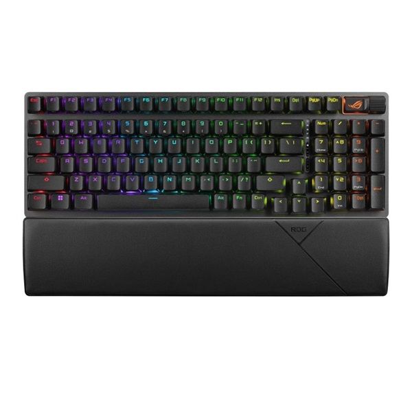 Asus ROG Strix Scope II 96 HUN vezeték nélküli fekete gamer billentyűzet